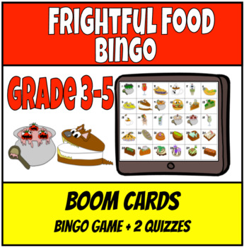 Preview of Frightful Food Bingo