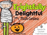 Frightfully Delightful Math Centers {10 Hands-On October M
