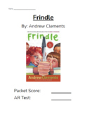 Frindle, Andrew Clements Novel Study, Multi-Standard Packe