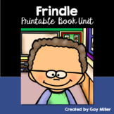 Frindle Novel Study: vocabulary, comprehension questions, 