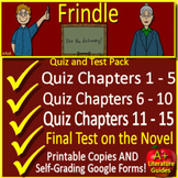 Frindle Chapter Quizzes and Test - Printable Copies and Go