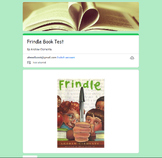 Frindle Book Test Google Form - Digital Learning