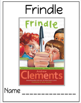Preview of Frindle Comprehension Book Packet