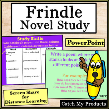 Preview of Frindle Novel Study