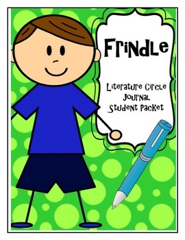 Preview of Frindle Literature Circle Journal Student Packet