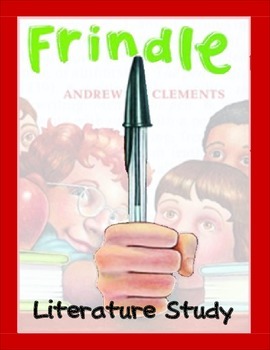 Preview of Frindle Literature Study: Tests, Vocabulary, Printables, Activities, Questions