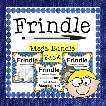 Preview of Frindle Novel Study Bundle