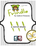 Frindle Novel Study - Vocabulary, Chapter Work, Exams, Wri