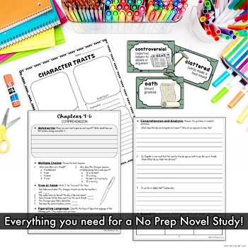 Frindle Novel Study Unit Distance Learning by Nothing but Class | TpT