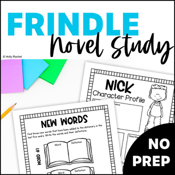 Preview of Frindle Novel Study