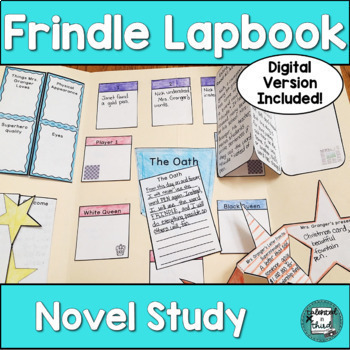 Preview of Frindle Novel Study | Activities | Projects | Frindle Chapter Questions Bundle