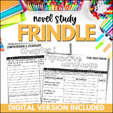 Frindle Novel Study & Chapter Questions - Frindle Activiti