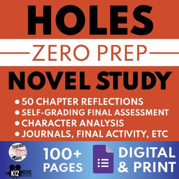 Holes: Novel-Ties Study Guide