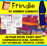 Frindle Novel Study Unit