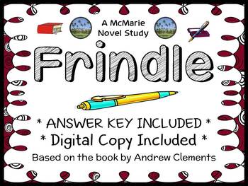 Preview of Frindle (Andrew Clements) Novel Study / Reading Comprehension  (32 pages)