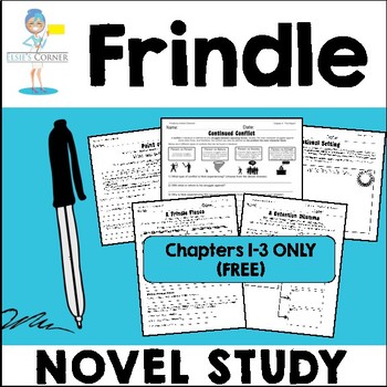 Preview of Frindle Novel Study - FREEBIE