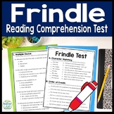 Frindle Test | 4 Page Frindle Quiz w Answer Key | Frindle 
