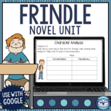 Frindle Novel Study Literature Unit Print and Digital