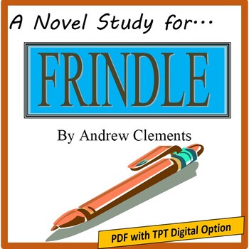 Preview of Frindle, by Andrew Clements: A PDF & EASEL Digital Novel Study