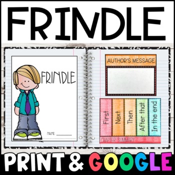 Preview of Frindle Novel Study with GOOGLE Slides