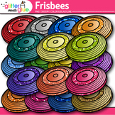 Frisbee Clipart: 19 Colorful Rainbow Frisbees Clip Art Tra