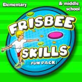 Frisbee Skills & games - fun pack for PE (25 activities fo