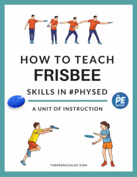 Preview of Frisbee Unit Plan Resource Pack for PE Class