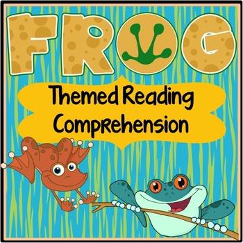 Preview of Frog 3rd Grade Reading Passages with Comprehension Questions Activities
