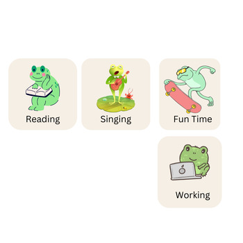 Preview of Frog Activity Markers