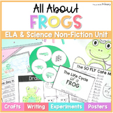 All About Frogs Life Cycle Craft, Spring Science, Reading,