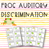 auditory discrimination skills