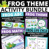 Frogs & Pond Life - Preschool Spring Math Activities & Spr