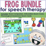 Frog Spring Activities for Speech Therapy Articulation Literacy