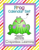 Frog Calendar Set -  Classroom Decor