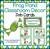 Frog Classroom Jobs