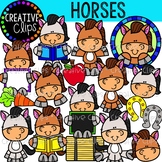 Horse Clipart {Animal Clipart}