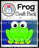 Frog Craft Activity for Rainforest, Animal Research, Pond 