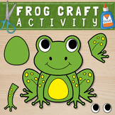 Frog Craft | Spring Craft Activity | Pond Life Activity | 
