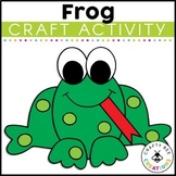 Frog Craft Template Life Cycle Spring Door Decor Leap Year