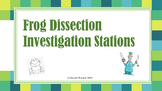 Frog Dissection Differentiated Stations