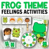Frog Emotions Activities for Hands-on Activities or Centers