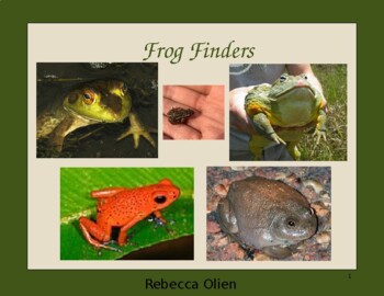 Preview of Frog Finders: Amazing Frogs Around the World