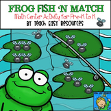 Frog Fish 'n Match Math Center Game for Pre-K to K