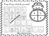 Frog Frog What do You See-Color and Say