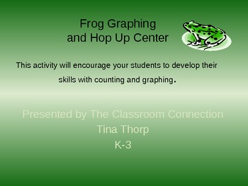 Preview of Frog Graphing Hop Up Center