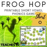 Short o Vowel Game - Frog Hop