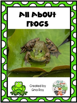 Preview of Frog Informational Text and Animal Research Booklet