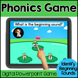 Frog Initial Sound Identification Digital Phonics Games