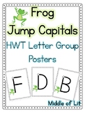 Frog Jump Capitals - Handwriting Without Tears Style
