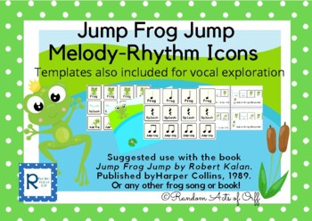 Preview of Frog Jump Rhythm & Melody Pack Suggest with the book Jump, Frog, Jump